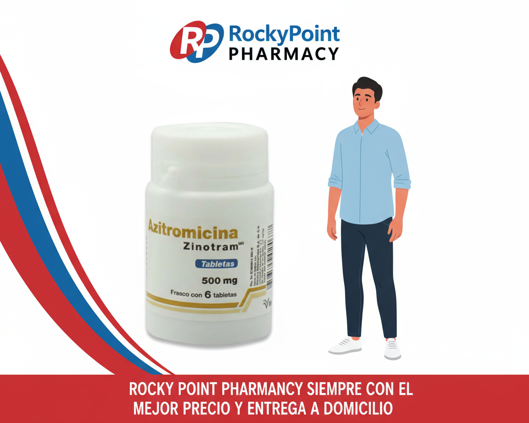 Banner Azitromicina Zinotram - Rocky Point Pharmacy
