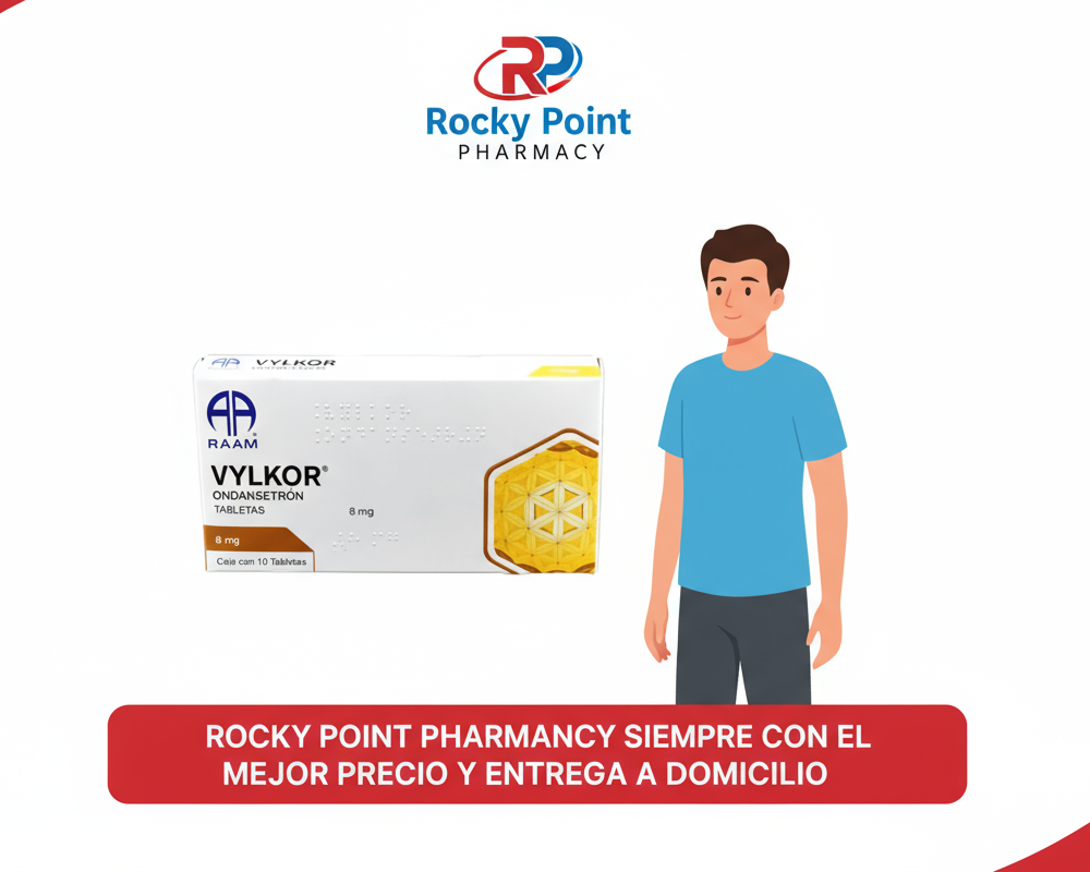 Zofran ondansetron 8 mg caja con 10 ct