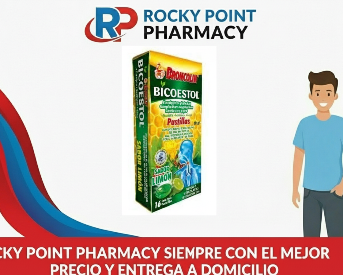 Bicoestol Sabor Limon 16 ct