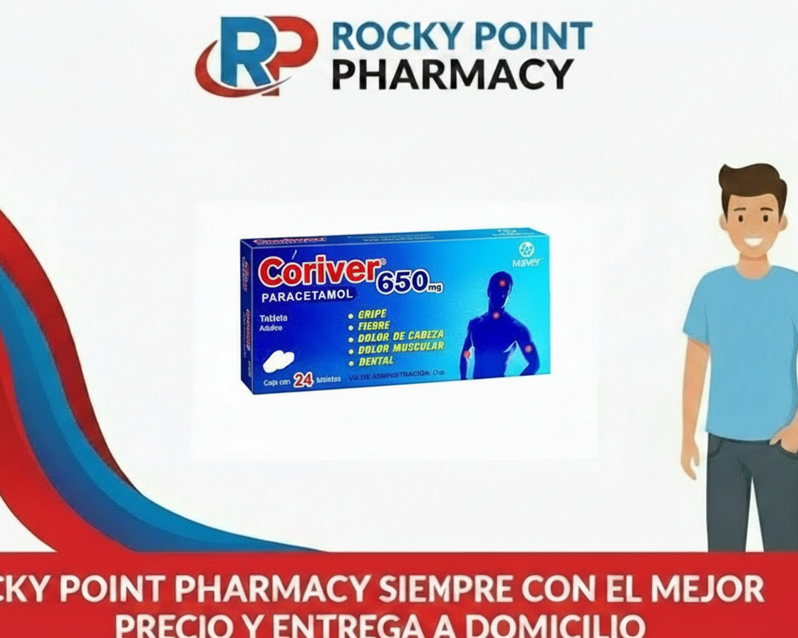 Tylenol 650 mg 24 ct