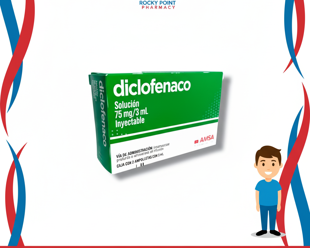 Diclofenaco Sol Iny 2 ct