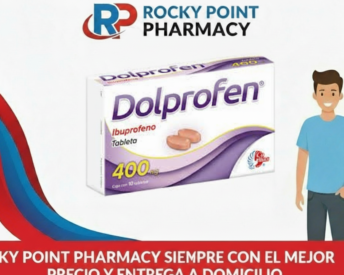 Ibuprofeno 400 mg 10 ct