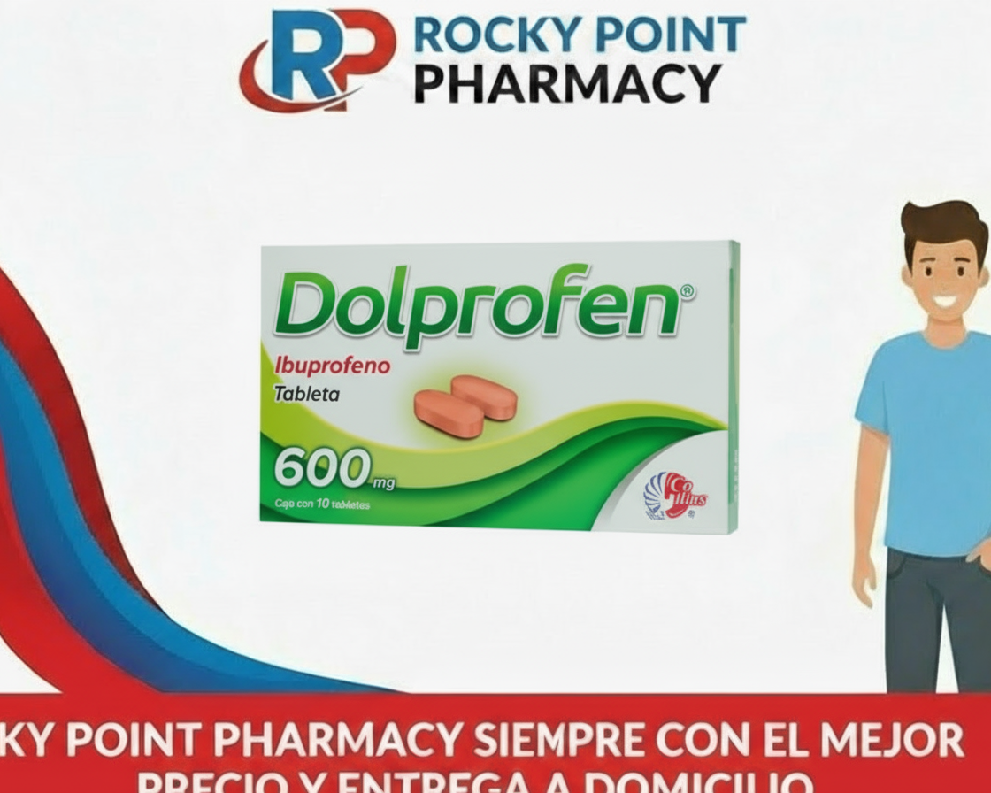 Ibuprofeno 600 mg 10 ct