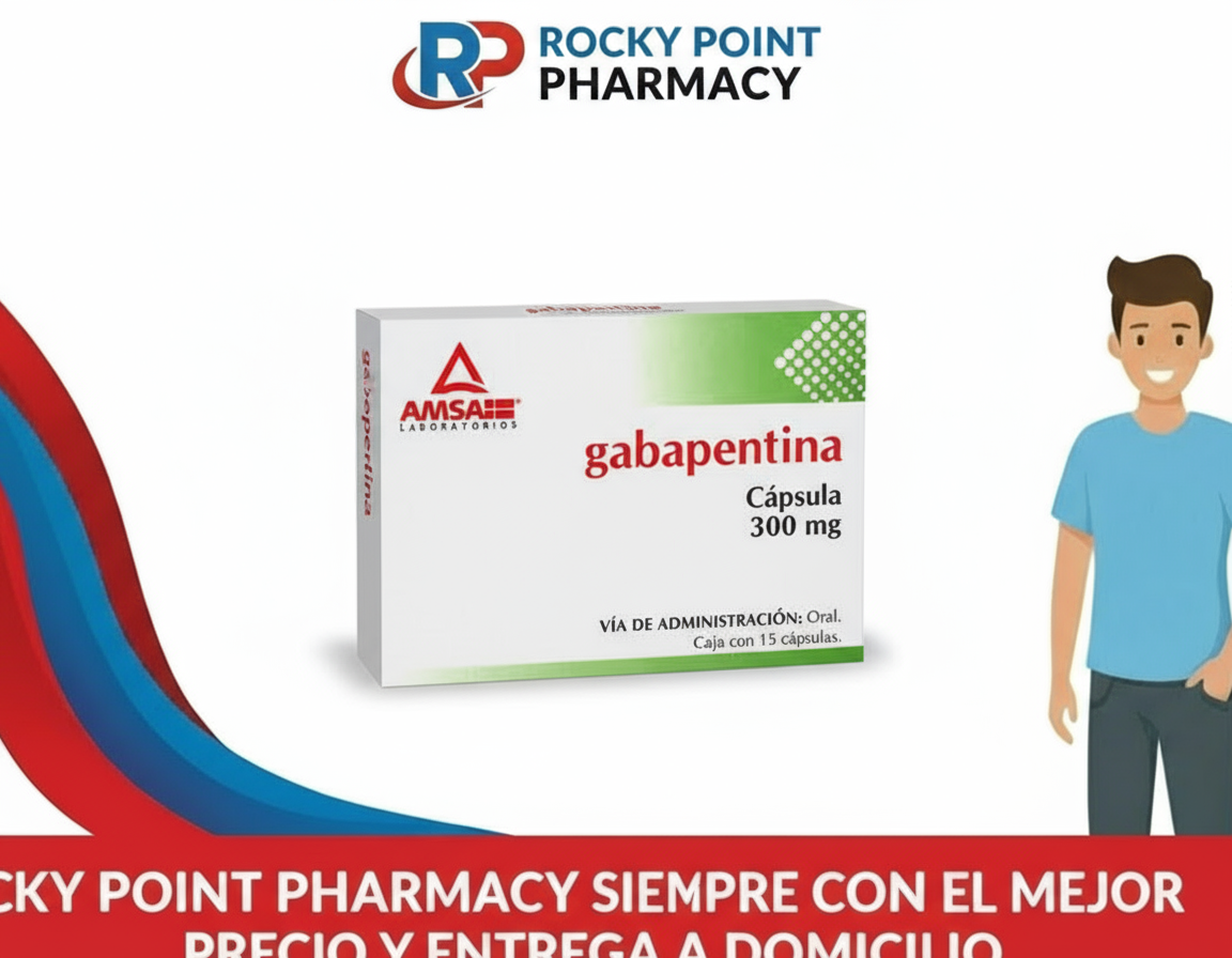 Gabapentina 300 mg 15 ct