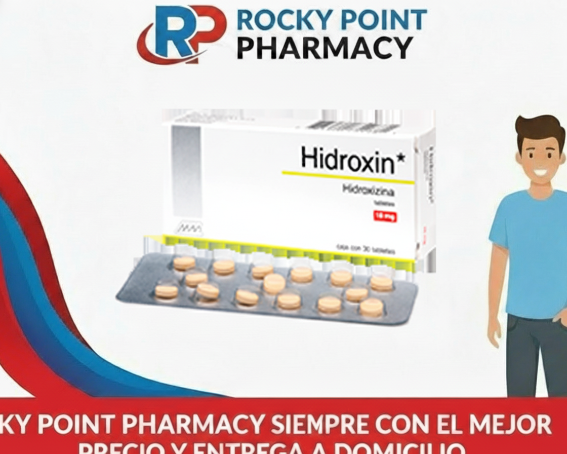Hidroxizina 10 mg 30 ct
