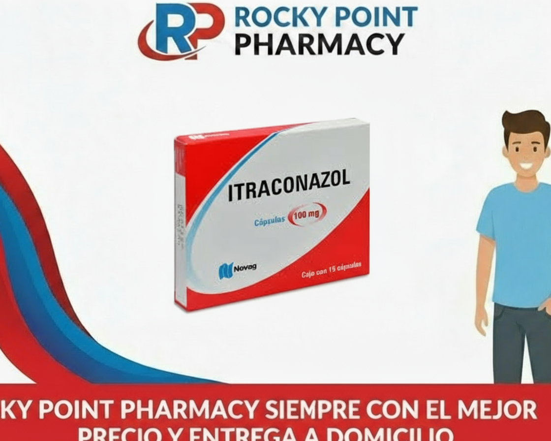 Itraconazol 100 mg 15 ct