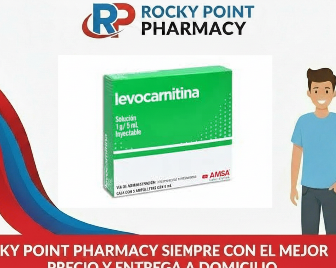 Levocarnitina 1 g/5ml 5 ct