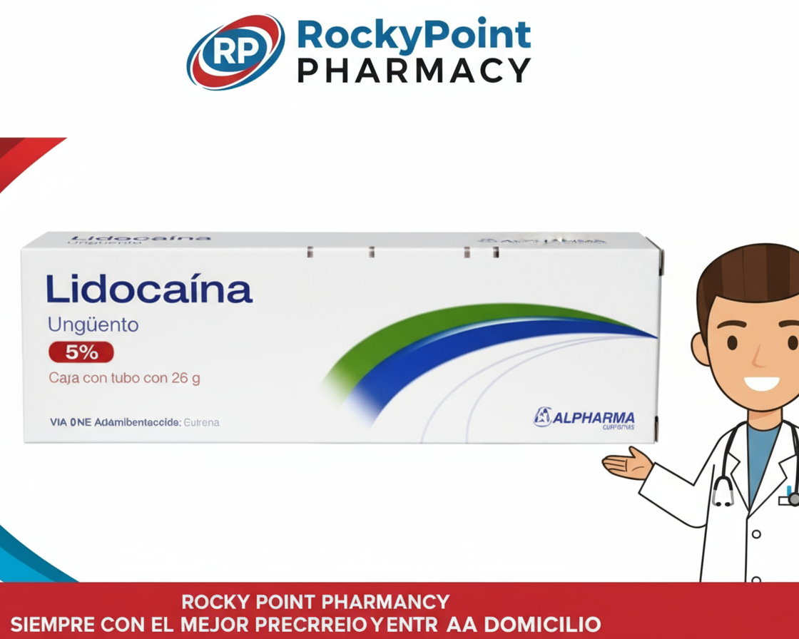 Lidocaina 5 % unguento