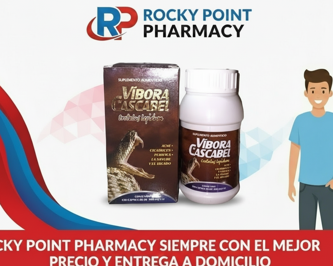 Vivora de Cascabel 500 mg 50 ct