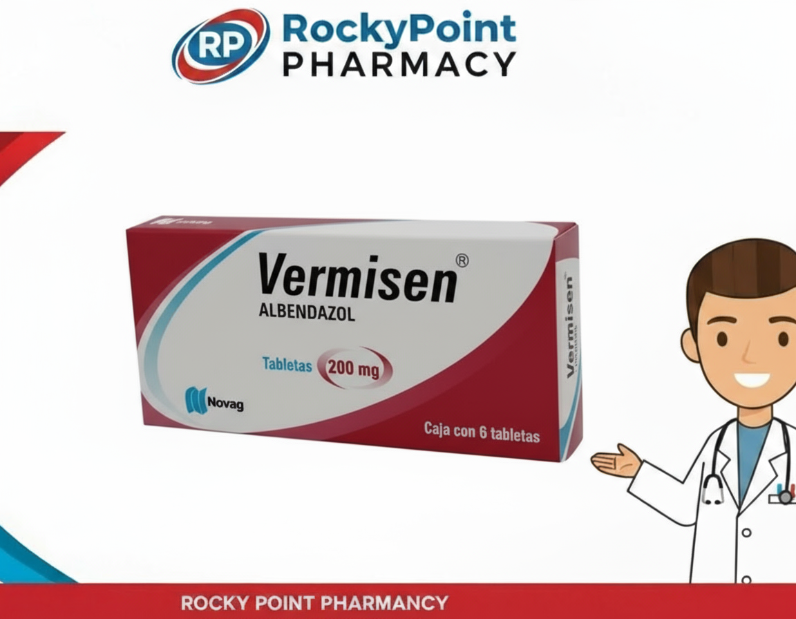 Albendazol 200 mg 6ct