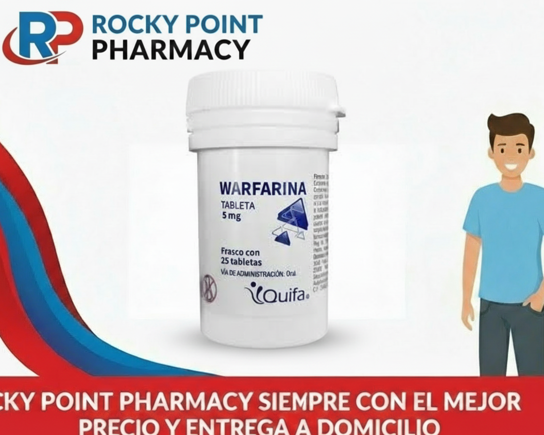Warfarina 5 mg 25 ct